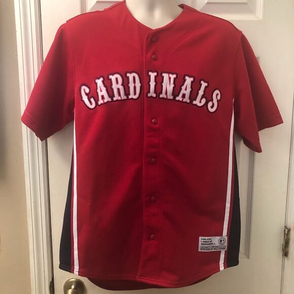 MLB St. Louis Cardinals Baseball Pujols Red Jersey NWT Size M Dynasty Series NWT - Picture 3 of 12